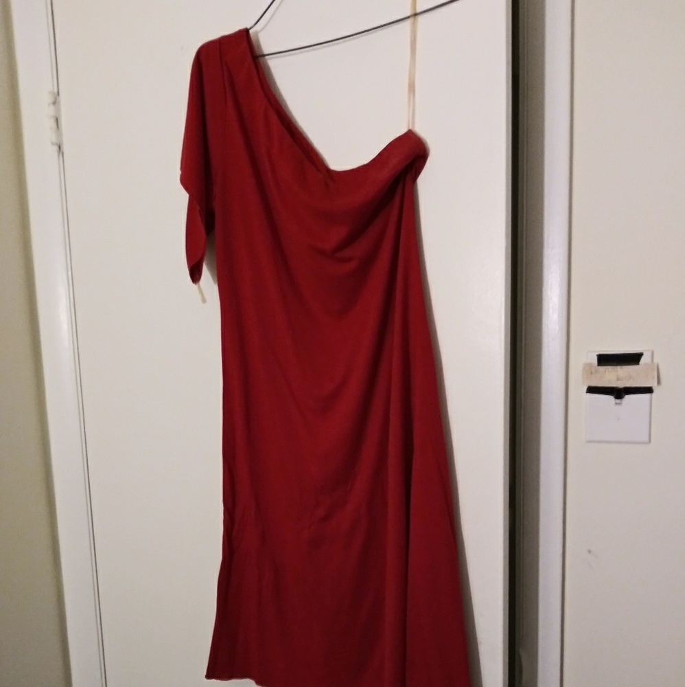 Red dress